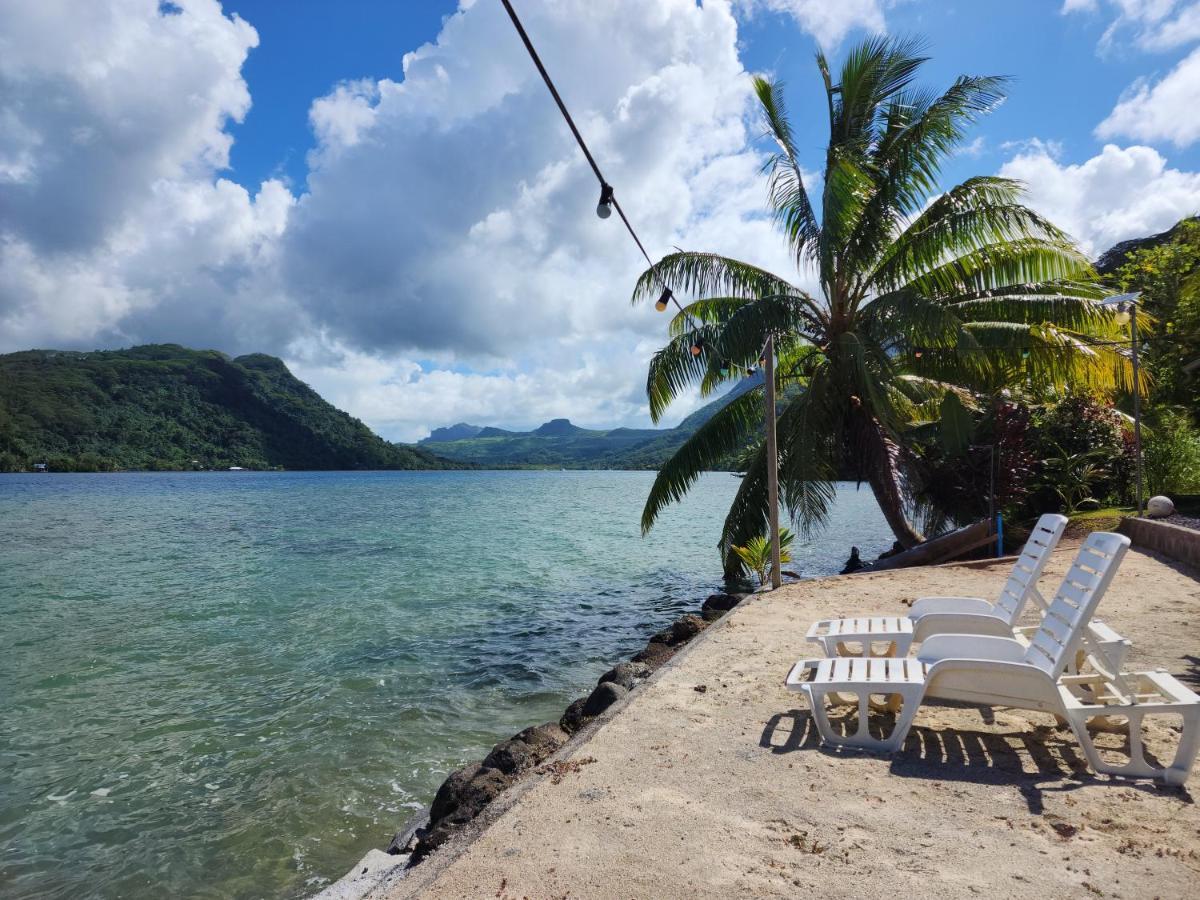 Villa De La Baie Raiatea - Bord De Mer Утуроа Екстер'єр фото
