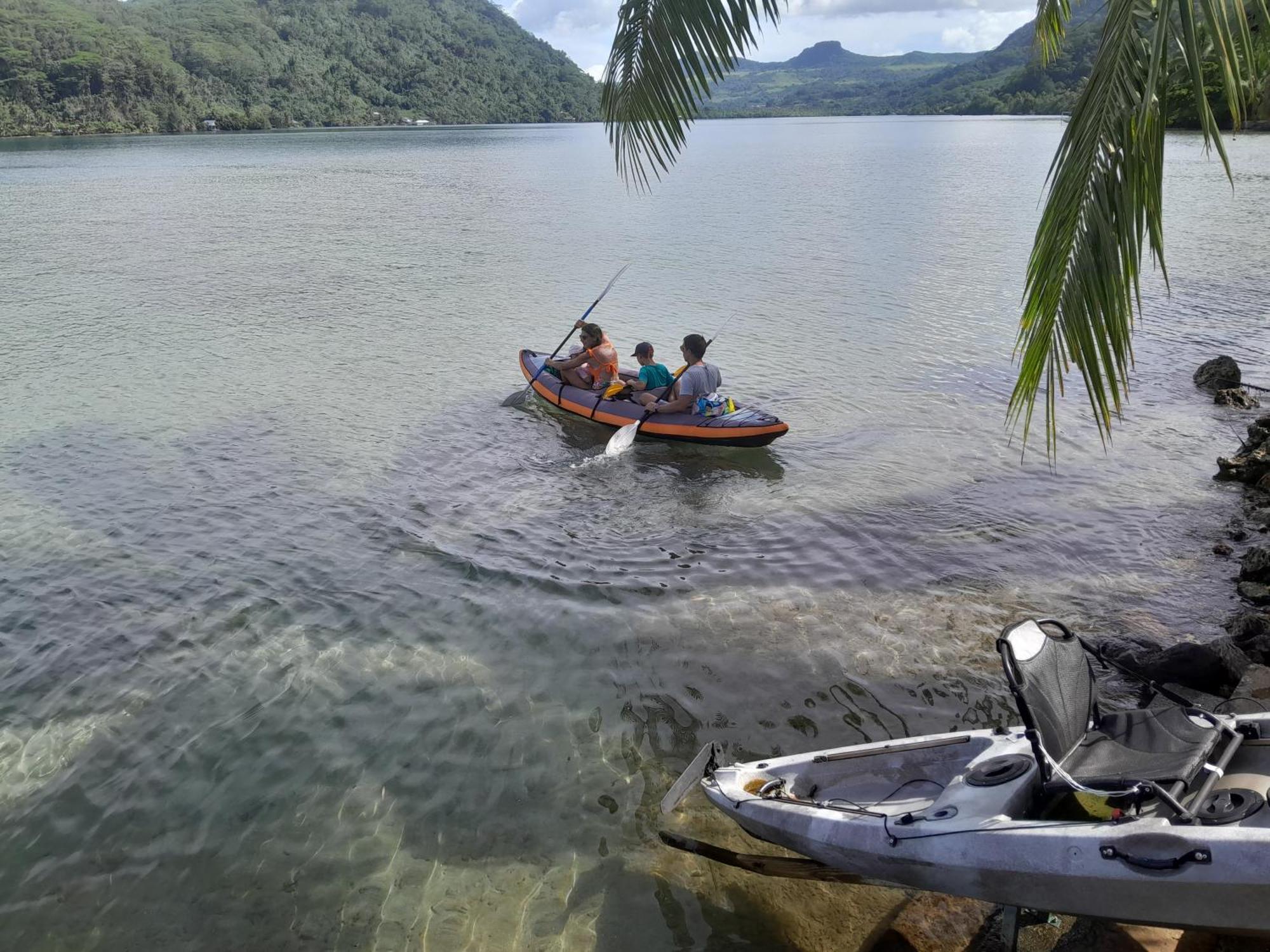 Villa De La Baie Raiatea - Bord De Mer Утуроа Екстер'єр фото