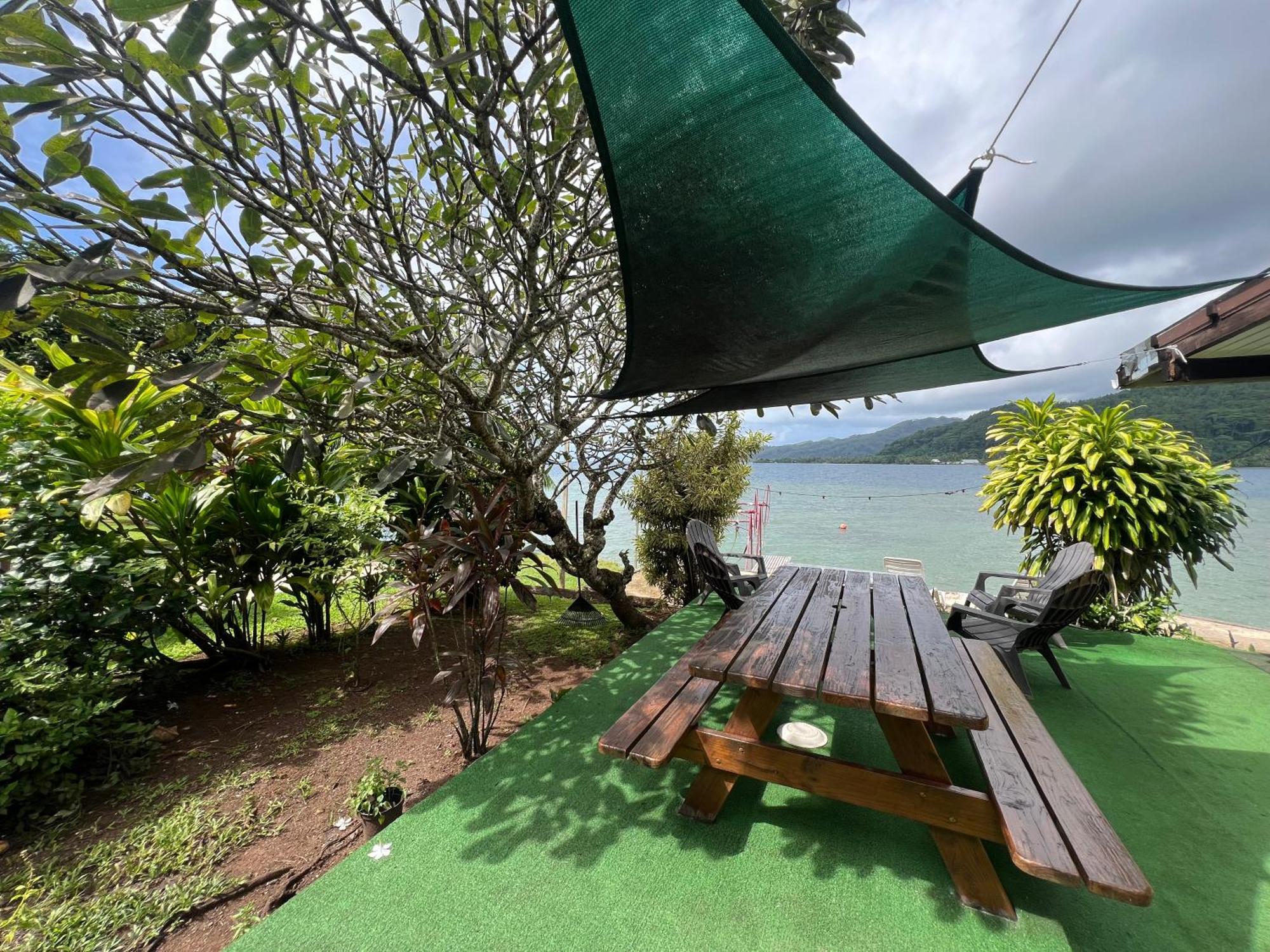 Villa De La Baie Raiatea - Bord De Mer Утуроа Екстер'єр фото