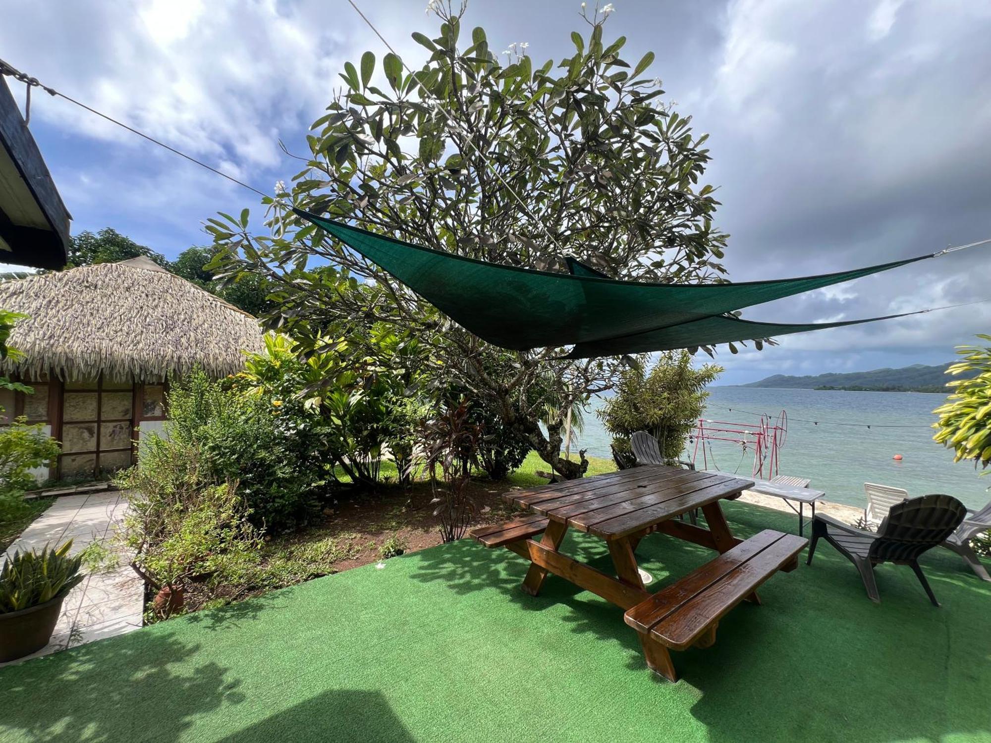 Villa De La Baie Raiatea - Bord De Mer Утуроа Екстер'єр фото