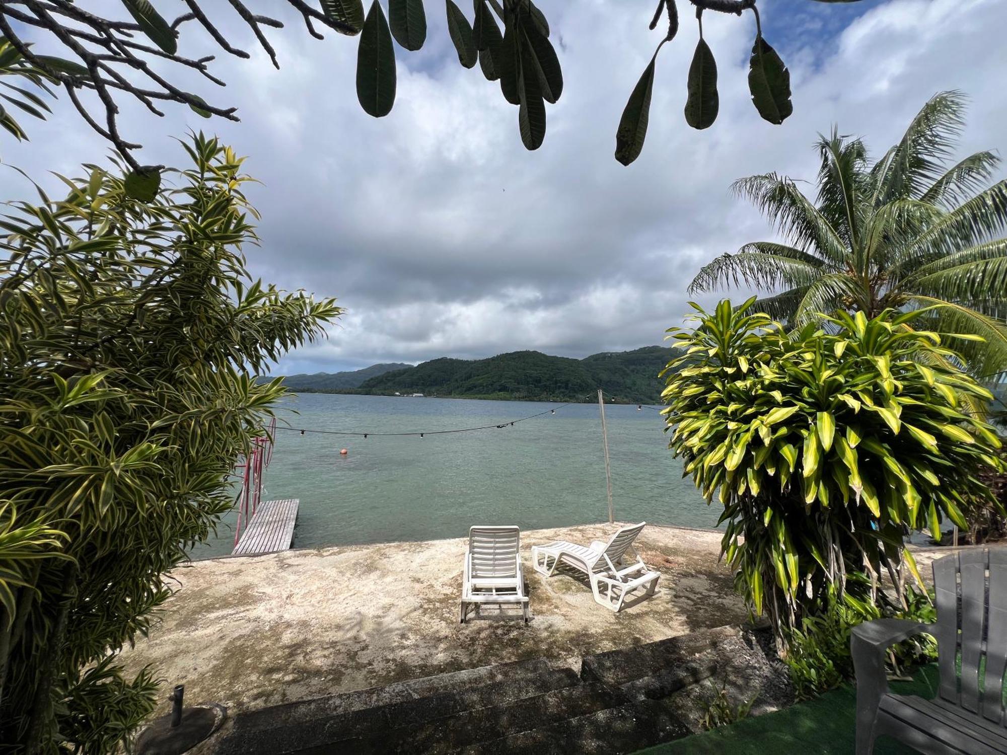 Villa De La Baie Raiatea - Bord De Mer Утуроа Екстер'єр фото